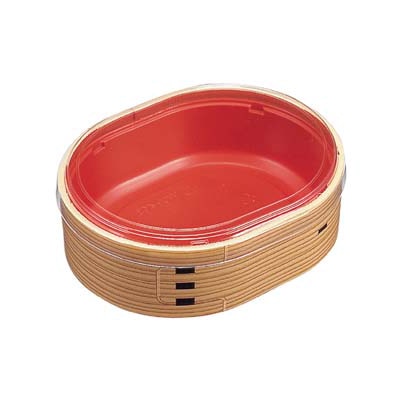 エフピコ 折箱弁当容器 本体蓋付き WU-405(V) わっぱ 15枚/袋(ご注文単位20袋)【直送品】