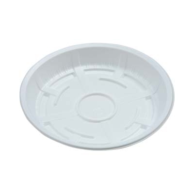 エフピコ お好み焼き容器　HS-お好み丸　本体 190 白 50枚/袋（ご注文単位18袋）【直送品】