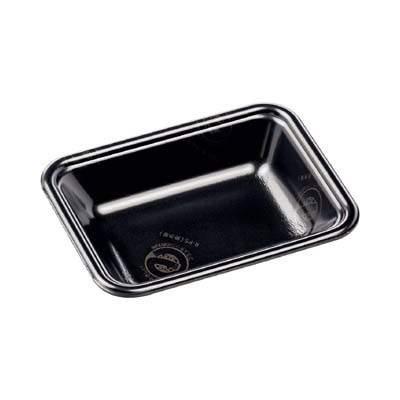 エフピコ 汎用発泡トレー FLB-V11-30W エコ 黒 100枚/束(ご注文単位32束)【直送品】