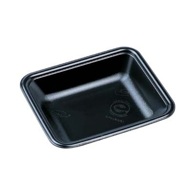 エフピコ 汎用発泡トレー FLB-V13-30W エコ 黒 100枚/束(ご注文単位28束)【直送品】