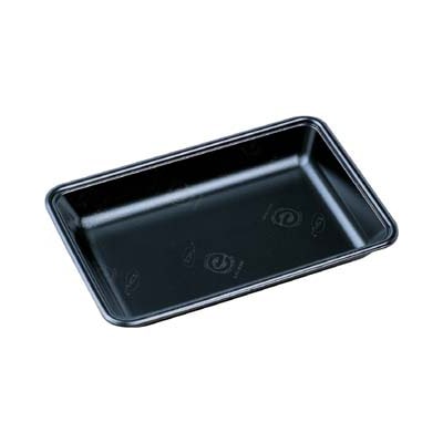 エフピコ 汎用トレー FLB-Y17-33 エコ黒 100枚/袋(ご注文単位12袋)【直送品】