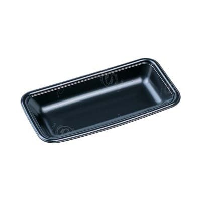 エフピコ 汎用発泡トレー FLB-A10-25W エコ 黒 100枚/束(ご注文単位27束)【直送品】