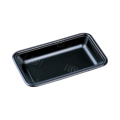 エフピコ 汎用発泡トレー FLB-A12-25W エコ 黒 100枚/束(ご注文単位21束)【直送品】