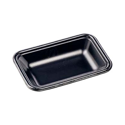 エフピコ 汎用発泡トレー FLB-V10-25W エコ 黒 100枚/束(ご注文単位32束)【直送品】