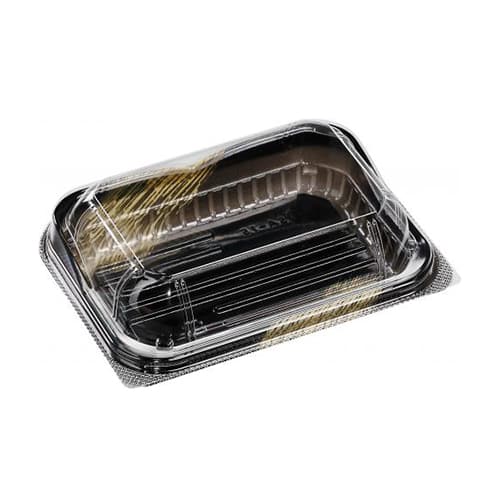 エフピコ フードパック SA-15 黒ふで金 50枚/袋（ご注文単位18袋）【直送品】