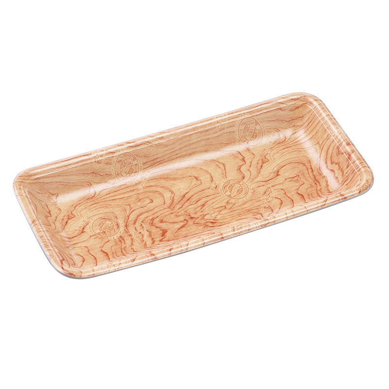 エフピコ 発泡トレー容器 FLB-Y12-25（V） エコ本屋久杉 100枚/袋（ご注文単位15袋）【直送品】