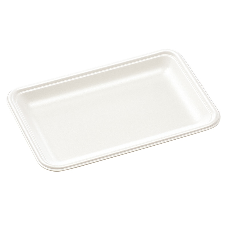 エフピコ 発泡トレー容器 FLB-A13-20（V） エコ白 100枚/袋（ご注文単位18袋）【直送品】