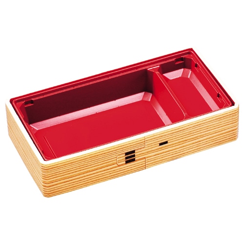 エフピコ 折箱弁当容器 本体 WU-302-44 わっぱ 15枚/袋(ご注文単位18袋)【直送品】