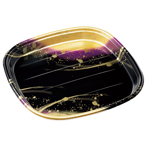 エフピコ 寿司桶容器　新角桶　本体 5人P（V） 絵巻 10枚/袋（ご注文単位10袋）【直送品】