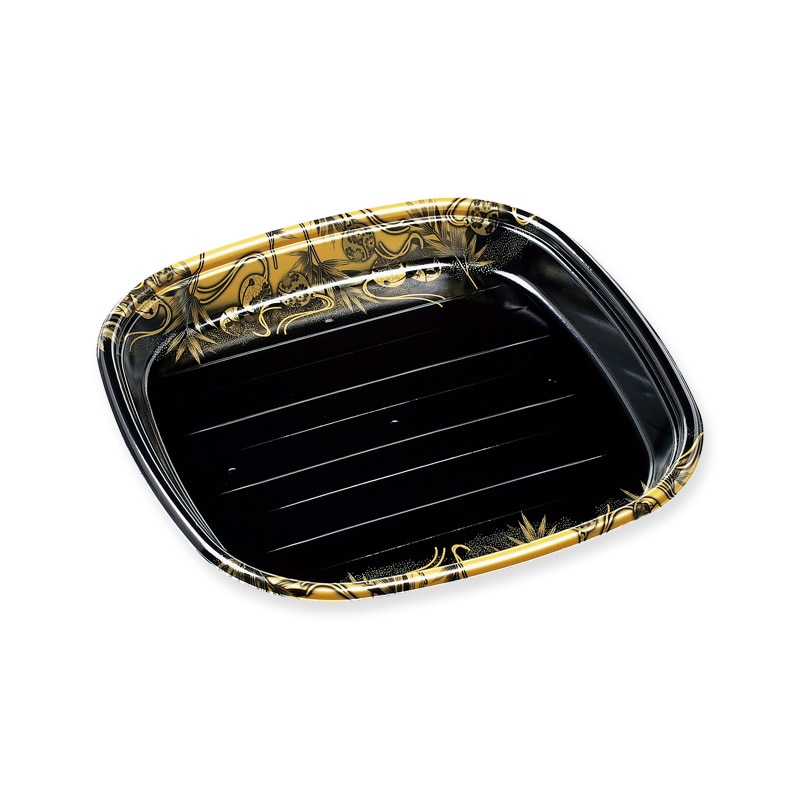 エフピコ 寿司桶容器 新角桶 本体 4人P 鈴竹 10枚/袋（ご注文単位20袋）【直送品】