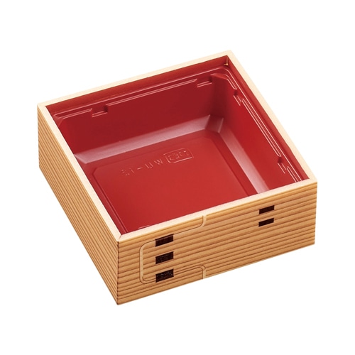 エフピコ 折箱弁当容器　本体 WU-12（R） わっぱ 30枚/袋（ご注文単位18袋）【直送品】