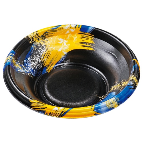 エフピコ 丼容器　MFP-丸丼　本体 18（V1） あすか青 50枚/袋（ご注文単位18袋）【直送品】