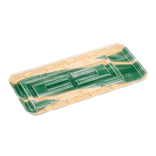 エフピコ 鰻容器 FU-33-16 木目葉らん 50枚/袋（ご注文単位20袋）【直送品】