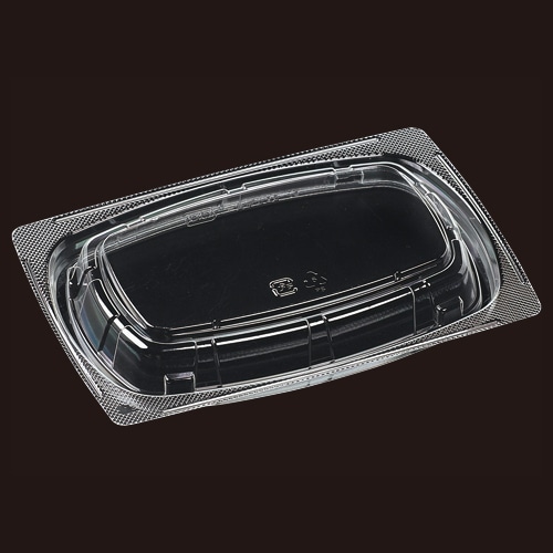 エフピコ 惣菜容器　角デリ　嵌合蓋 T-MFP角デリ20-13　OPS  50枚/袋（ご注文単位15袋）【直送品】