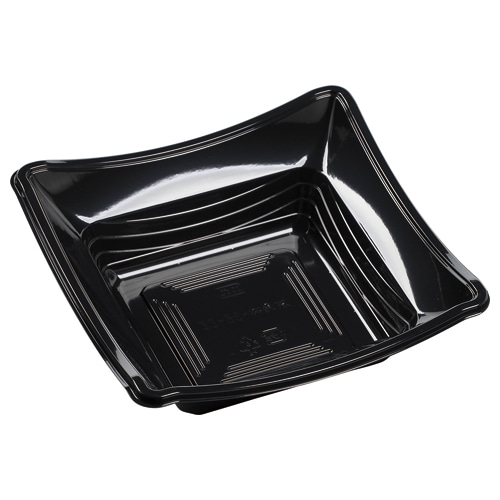 エフピコ 丼容器　MSD京角丼　本体 35-55 黒 50枚/袋（ご注文単位12袋）【直送品】
