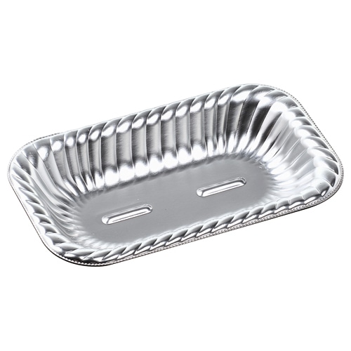 エフピコ 角トレー　ティアラ角皿 A12-30 銀 50枚/袋（ご注文単位36袋）【直送品】