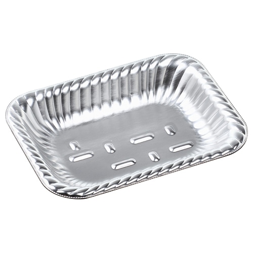 エフピコ 角トレー　ティアラ角皿 A15-30 銀 50枚/袋（ご注文単位30袋）【直送品】