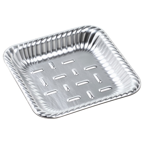 エフピコ 角トレー　ティアラ角皿 A20-30 銀 50枚/袋（ご注文単位18袋）【直送品】