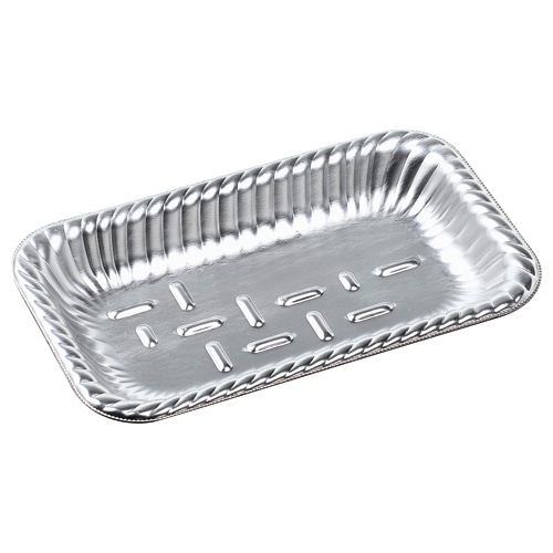 エフピコ 角トレー　ティアラ角皿 Y15-30 銀 50枚/袋（ご注文単位24袋）【直送品】