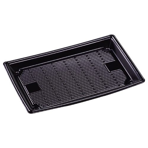 エフピコ 寿司容器　もり　本体 120 黒 50個/袋（ご注文単位16袋）【直送品】