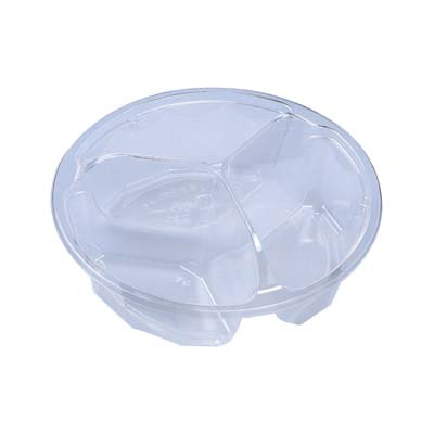 エフピコ 透明容器　APサラダ　本体 15-3（V）  50枚/袋（ご注文単位24袋）【直送品】