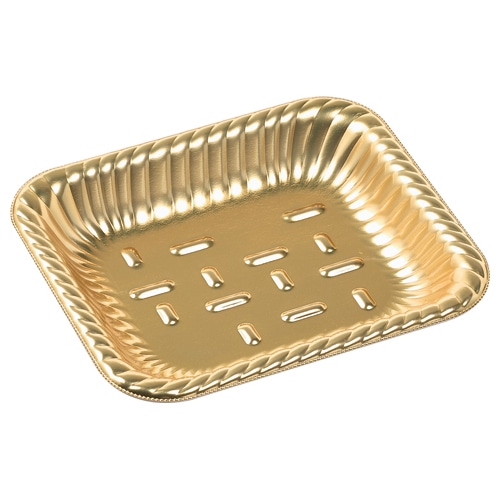 エフピコ 角トレー　ティアラ角皿 A17-30 金 50枚/袋（ご注文単位24袋）【直送品】