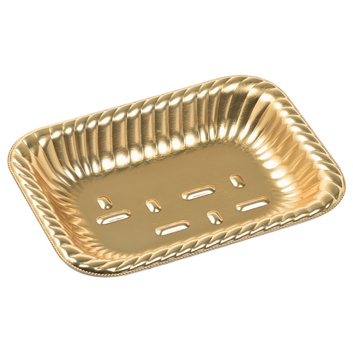 エフピコ 角トレー　ティアラ角皿 A15-30 金 50枚/袋（ご注文単位30袋）【直送品】