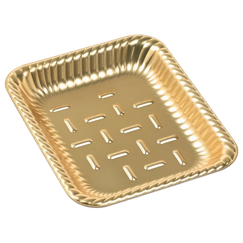エフピコ 角トレー ティアラ角皿 A24-30 金 50枚/袋(ご注文単位18袋)【直送品】