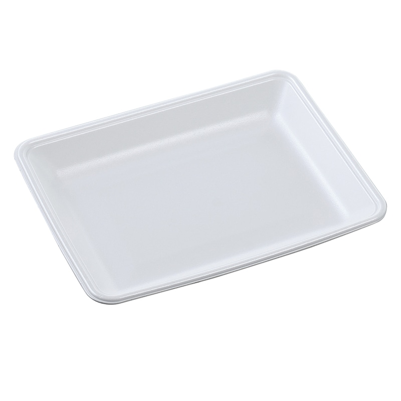 エフピコ 発泡トレー容器 FLB-A25-30(G2)W 白 100枚/袋(ご注文単位9袋)【直送品】