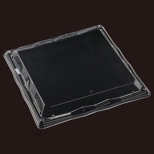 エフピコ 寿司容器 氷河 嵌合蓋 T-氷河35-35 APETエコ 10枚/袋(ご注文単位14袋)【直送品】