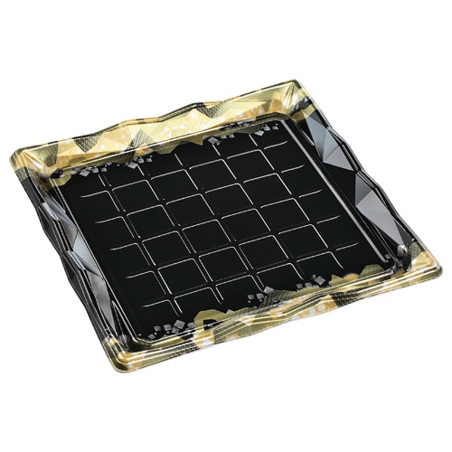 エフピコ 寿司容器 氷河 本体 35-35 かのこ金 10枚/袋(ご注文単位14袋)【直送品】