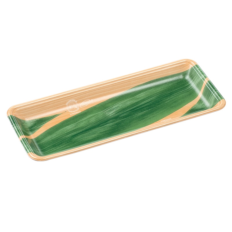 エフピコ 発泡トレー容器 FLB-K13-25 エコ木目葉らん 100枚/袋（ご注文単位12袋）【直送品】