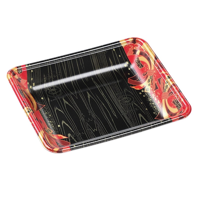 エフピコ 発泡トレー容器 FLB-A17-30（V1） エコ舞姫赤 100枚/袋（ご注文単位15袋）【直送品】