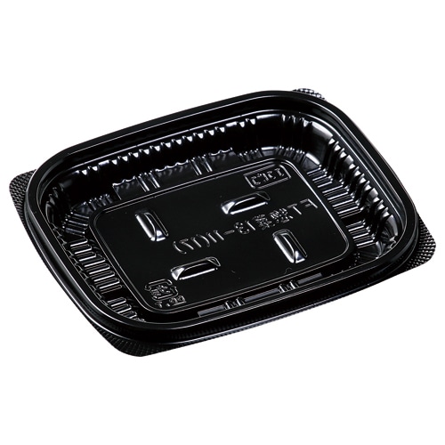 エフピコ 惣菜容器　MSD惣菜　本体 13-11（17） 黒 50枚/袋（ご注文単位36袋）【直送品】