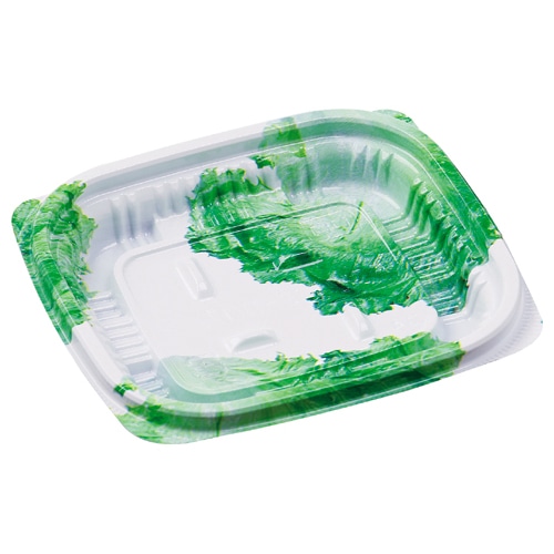 エフピコ 惣菜容器 MSD惣菜 本体 12-11(17) Gレタス 50枚/袋(ご注文単位36袋)【直送品】