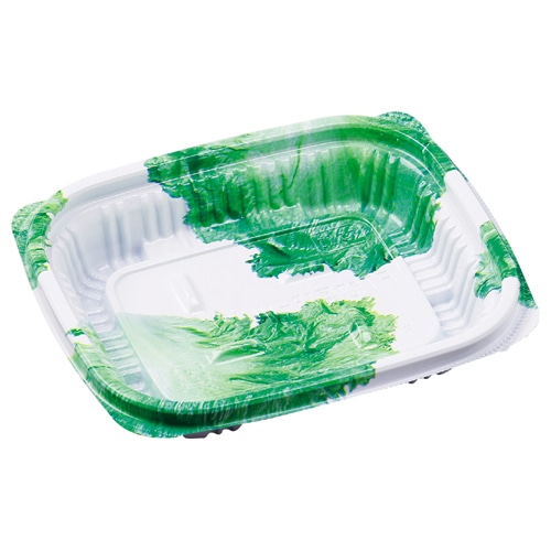 エフピコ 惣菜容器 MSD惣菜 本体 13-11(22) Gレタス 50枚/袋(ご注文単位36袋)【直送品】