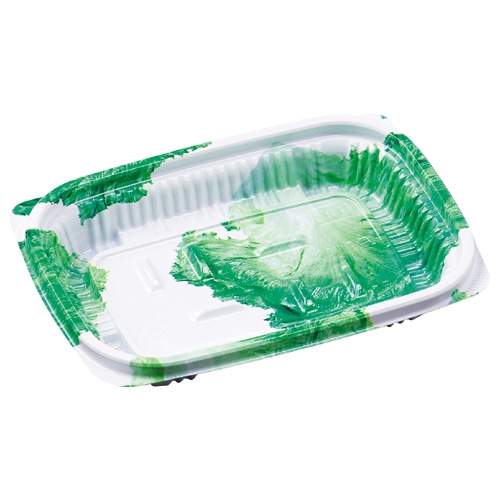 エフピコ 惣菜容器　MSD惣菜　本体 15-11（22） Gレタス 50枚/袋（ご注文単位32袋）【直送品】