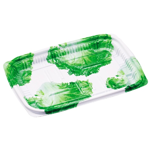 エフピコ 惣菜容器 MSD惣菜 本体 18-13(17) Gレタス 50枚/袋(ご注文単位18袋)【直送品】
