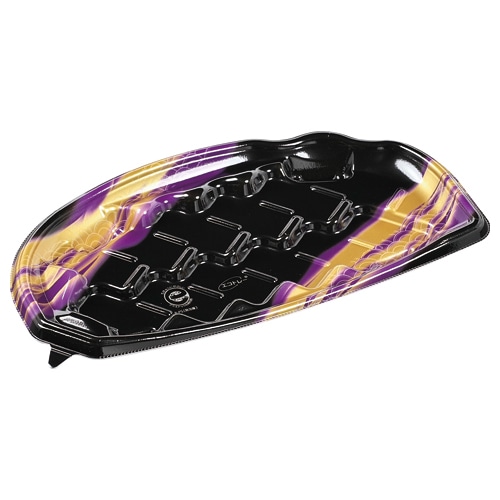 エフピコ 寿司容器　舞皿　本体 2-6 エコしのび紫 50枚/袋（ご注文単位12袋）【直送品】