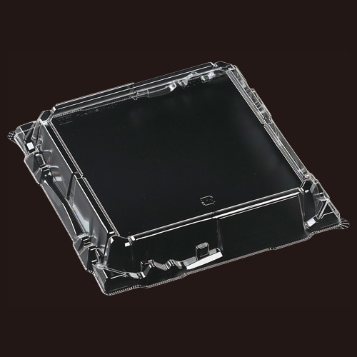 エフピコ 寿司容器　氷河桶　嵌合蓋 T-氷河桶21-21　APET　エコ  50枚/袋（ご注文単位8袋）【直送品】