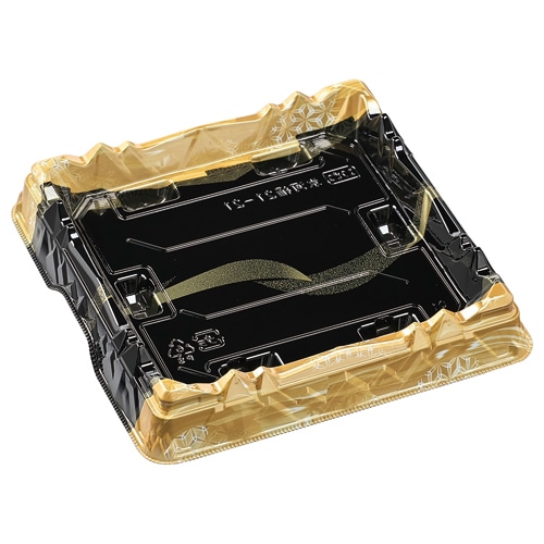 エフピコ 寿司容器　氷河桶　本体 21-21 山瀬金 50枚/袋（ご注文単位8袋）【直送品】