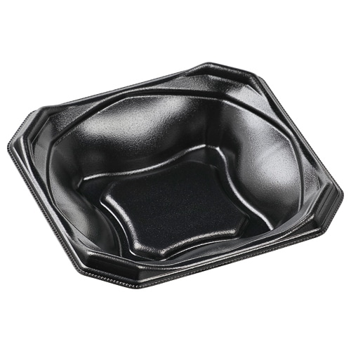 エフピコ 丼容器　MFPかぐら丼　本体 17-17 黒 50枚/袋（ご注文単位18袋）【直送品】