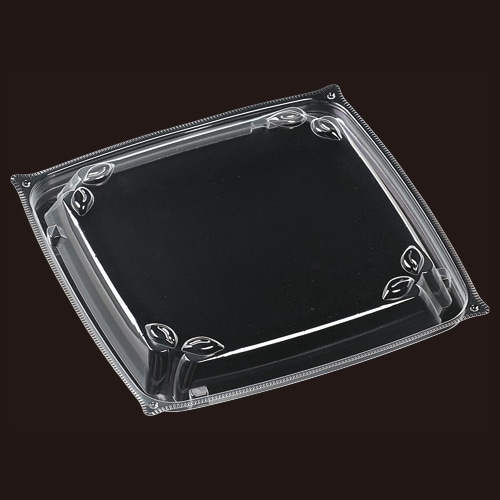 エフピコ サラダ容器　APシャルル　内嵌合蓋 T-APシャルル18-18 透明 50枚/袋（ご注文単位16袋）【直送品】