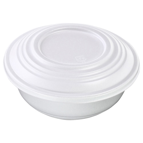 エフピコ 丼容器 FP丼 本体蓋付き 大(V) 25枚/袋(ご注文単位12袋)【直送品】