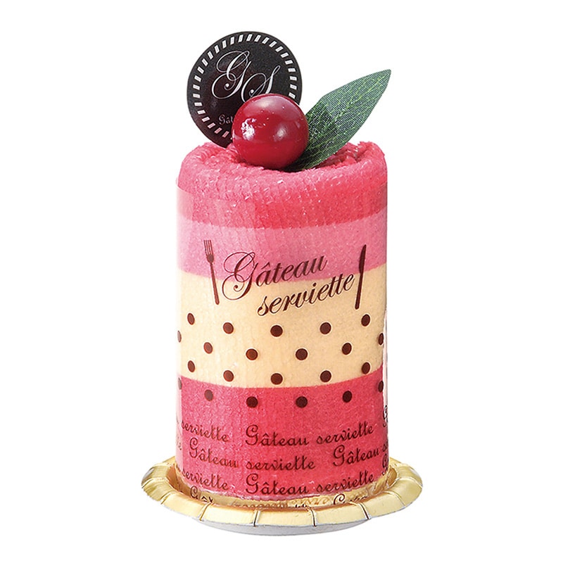 丸辰 ムースケーキタオル 3色アソート 30603 1個(ご注文単位144個)【直送品】