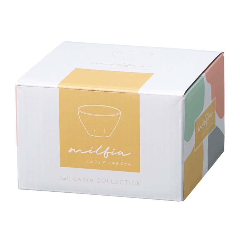 丸辰 ミルフィア マルチボウル 4色アソート 34979 1個(ご注文単位48個)【直送品】