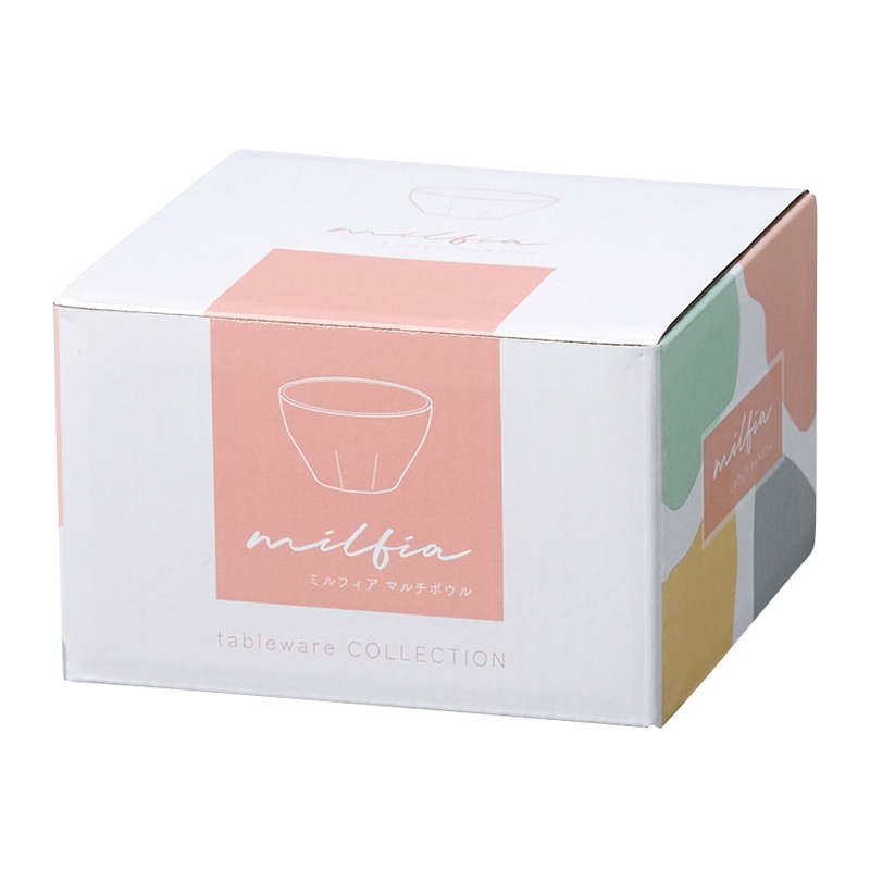 丸辰 ミルフィア マルチボウル 4色アソート 34979 1個(ご注文単位48個)【直送品】