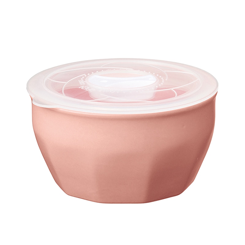 丸辰 ミルフィア 蓋付ボウル 4色アソート 35077 1個(ご注文単位48個)【直送品】