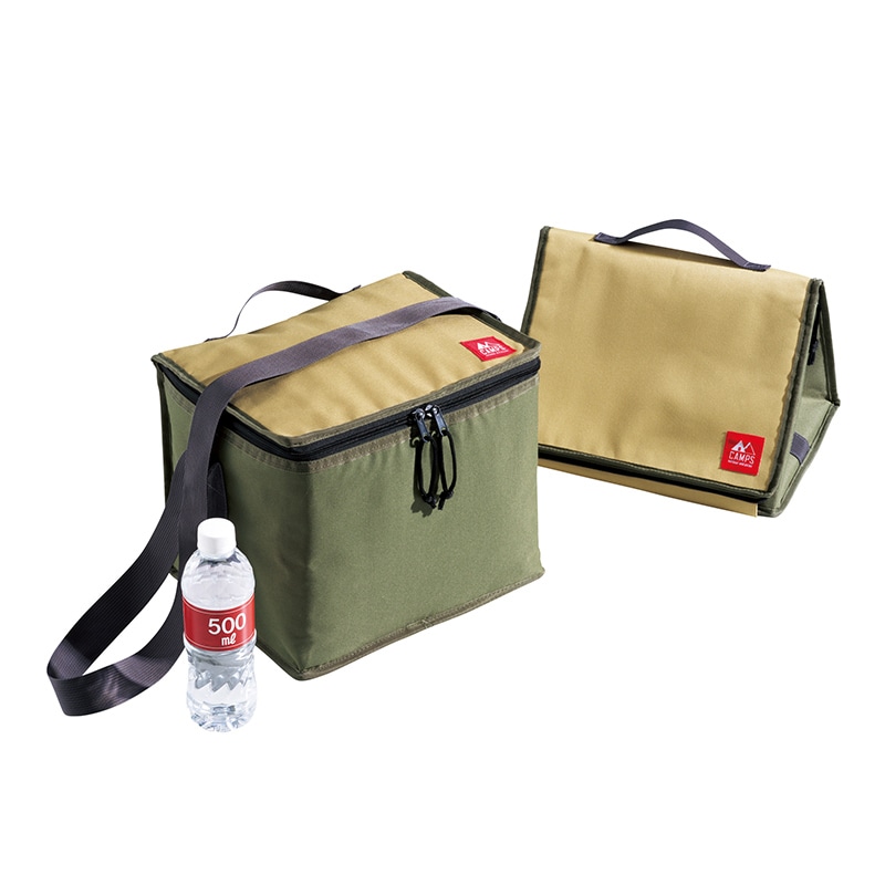 丸辰 キャンプス 保冷温スクエアバッグ 2色アソート 35429 1個（ご注文単位40個）【直送品】