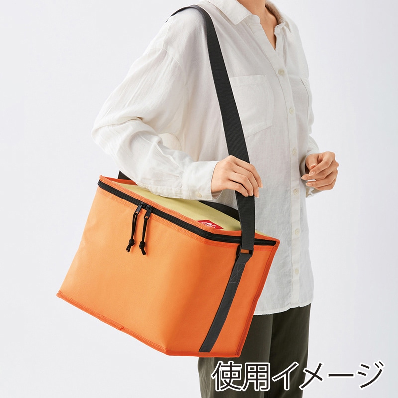 丸辰 キャンプス 保冷温スクエアバッグ 2色アソート 35429 1個（ご注文単位40個）【直送品】